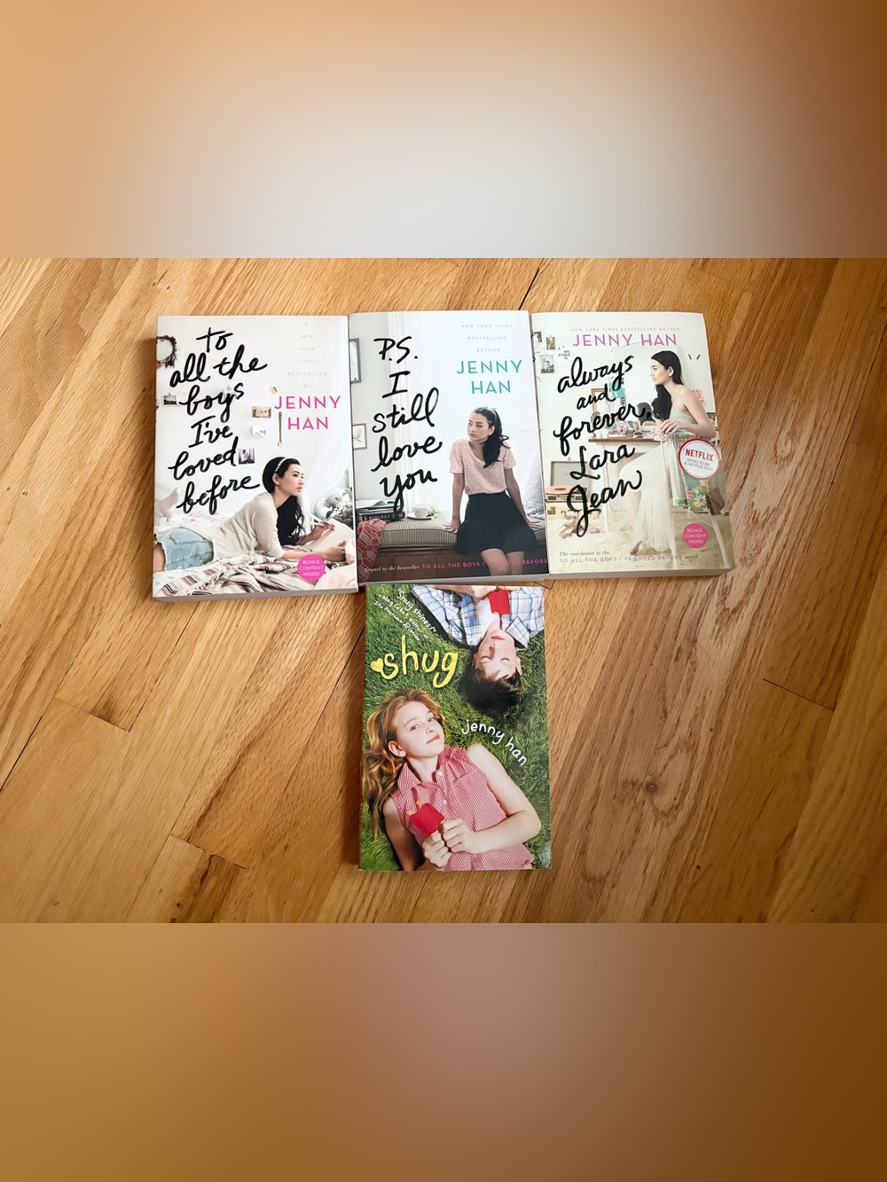 To All the Boys I've Loved Before Collection Shug Set 4 Books Jenny Han